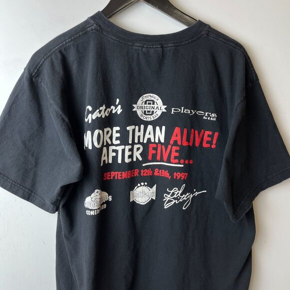 1997 Vintage 90s Mall of America T Shirt Adult Black Large L Celebration Solid - Picture 9 of 16